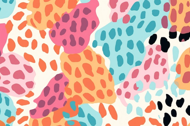 Pastel Leopard Skin Print Pastel Leopard Skin Background Pastel Leopard Skin Pattern Pastel Leopard Skin Texture Pastel Animals Skin Background AI Generative