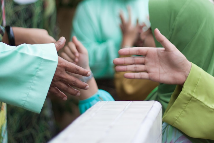 Fotoğraf people during religious celebration