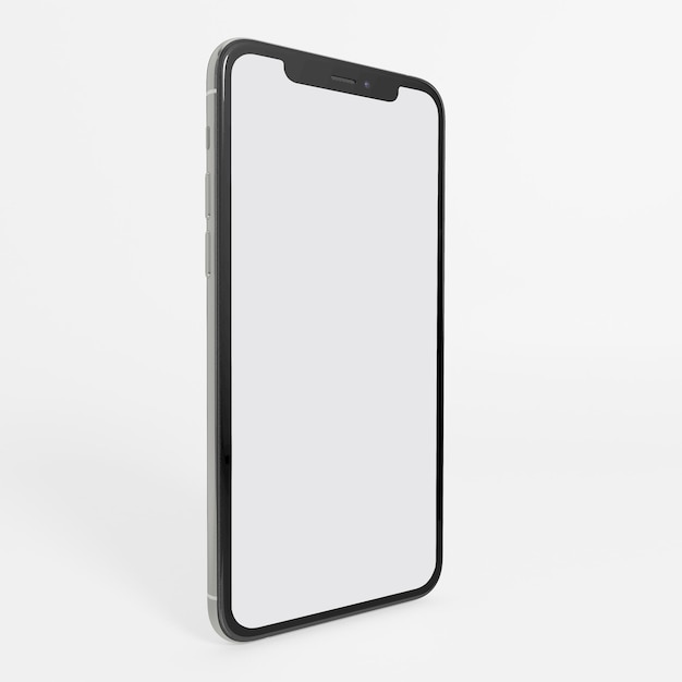 phone 11 left side isolated in white background