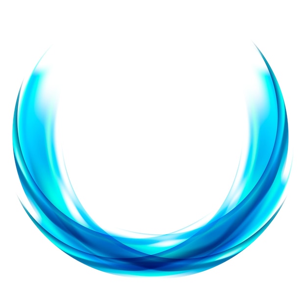 Png neon swoosh effect element transparent background