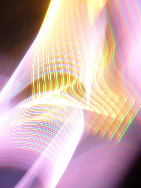 Progressive rhythm light trails