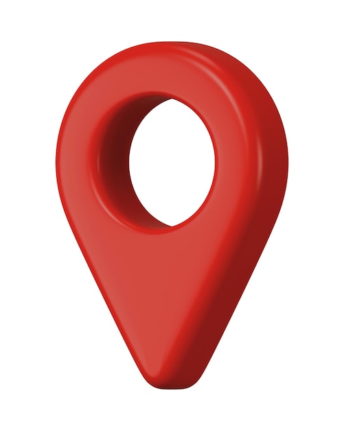 Red png current location symbol transparent background