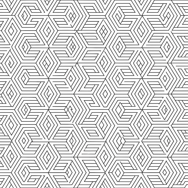 Rhombus Pattern Background
