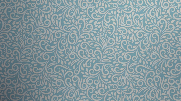 Seamless damask wallpaper pattern Vintage background