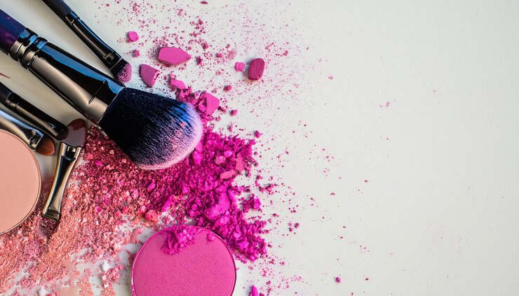 Fotoğraf set of cosmetic makeup products