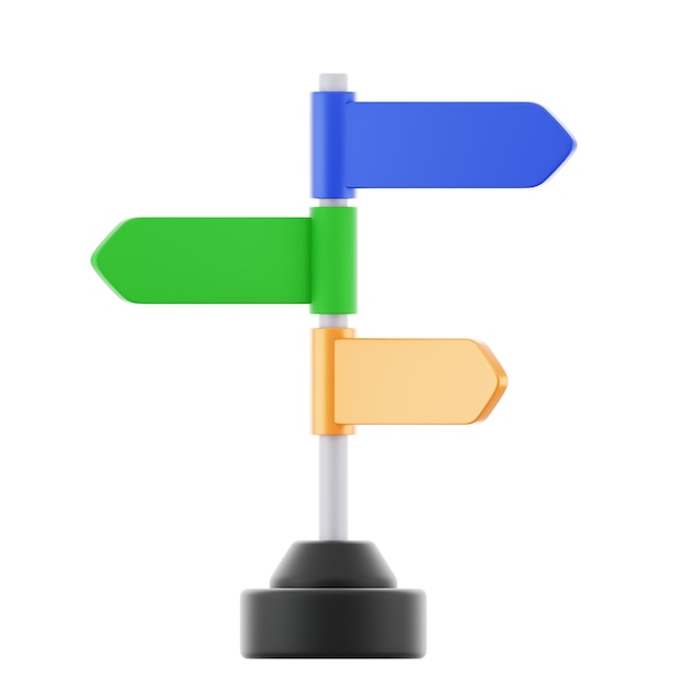 Sign Public 3D Icon