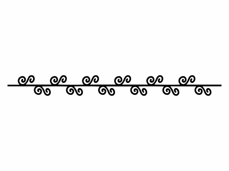 Fotoğraf single border line design element