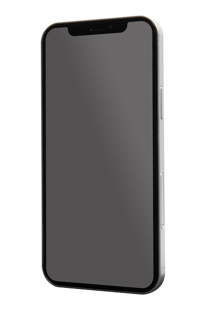 smartphone black screen png mockup innovative future technology
