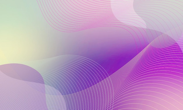 Soft color background with curve line