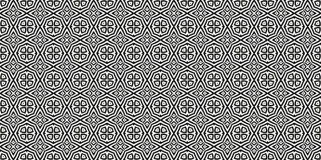 Sorunsuz Tekrarlanabilir Soyut Geometrik Desen