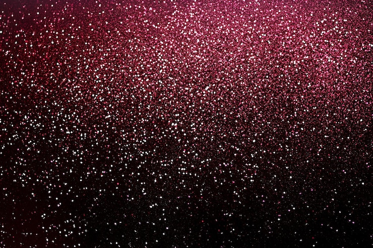 Sparkling Pink Glitter Texture on Dark Background