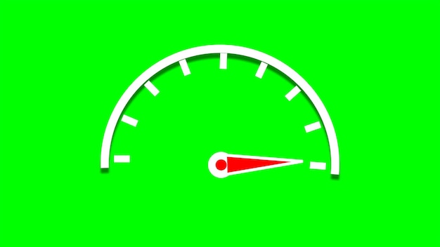 Speedometer icon Gauge or meter sign Infographics design element Vector illustration