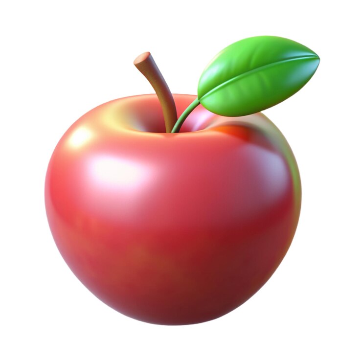 Stunning 3D Apple HD Image