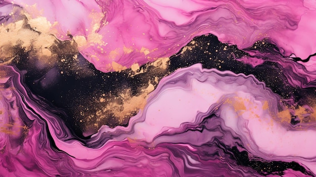 Stunning abstract background watercolor stains in the style of marble geode