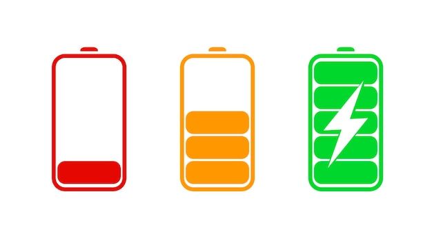 Symbol Set Akku battery on charge