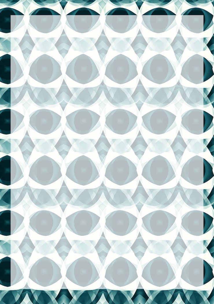 Fotoğraf teal eye pattern background