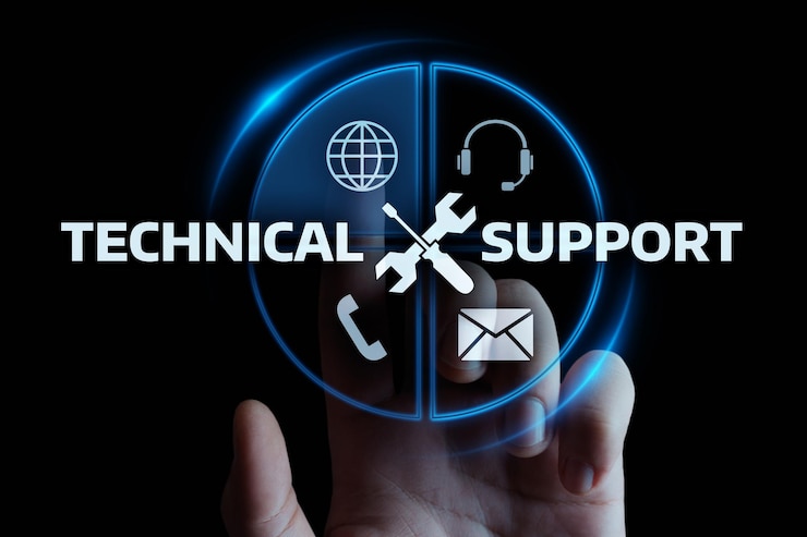 Fotoğraf technical support customer service business technology internet concept