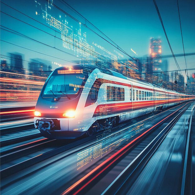 The use of advanced software for realtime train tracking and scheduling