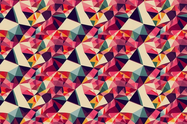 Triangles and angled shapes colorful abstract background with geometric elements