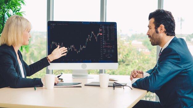 Ustaca bir bilgisayar yazılımı tarafından yapılan borsa verileri grafik analizi