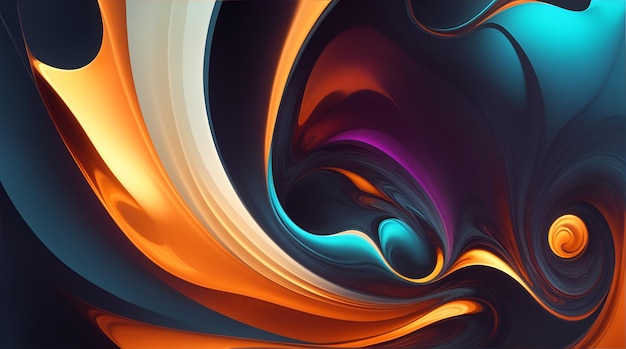 Vibrant abstract background colorful design and dynamic energy