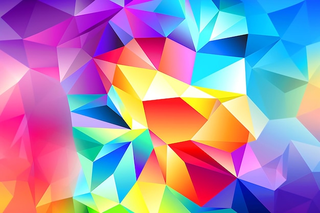 Vibrant colors with colorful effect