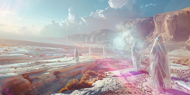Visionary Descent in the Desert