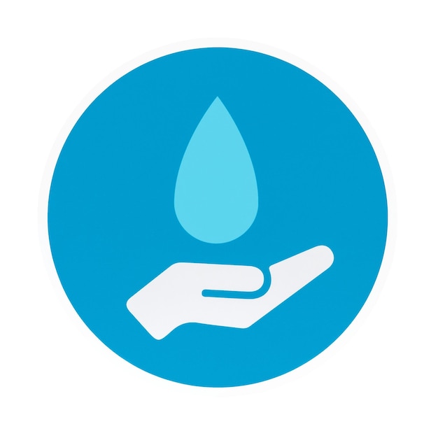 Wash your hand png sign sticker transparent background