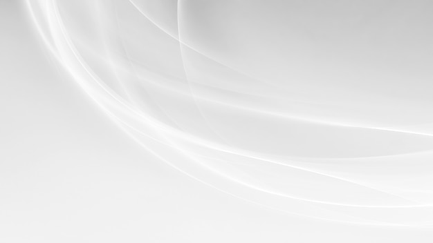 White and black background with smooth lines