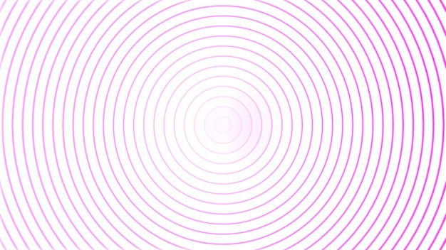 white background with pulsating circular rings motion animation for transitions and inserts circular