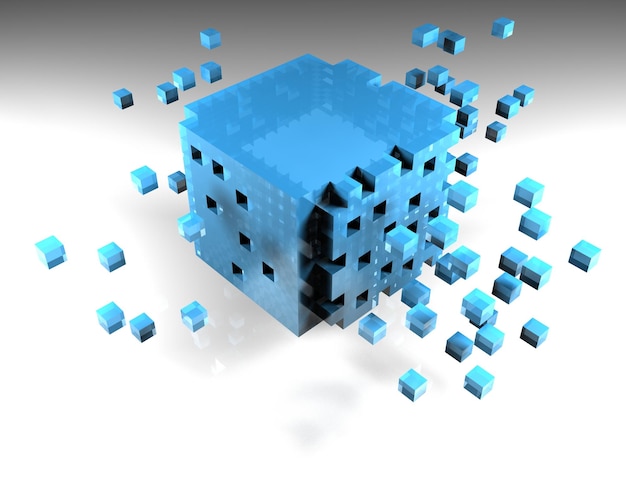 3d abstract background