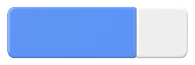 3d button empty button 3d illustration