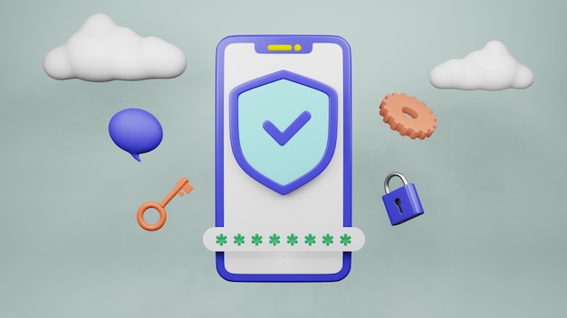 3d cyber security account password authentication
