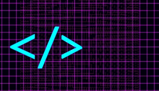 3d programming code background
