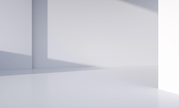 3d-renderöity näyttelyn tausta