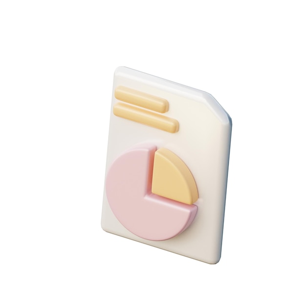 3D Statistic Illustration