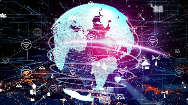 5G-tiedonsiirtotekniikka internet-verkossa, konseptuaalinen
