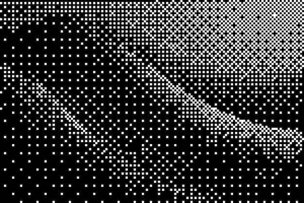 a black and white background with a pattern of dots and dots