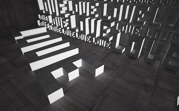 A black and white photo of a wall with white squares and the word " peace " on it.