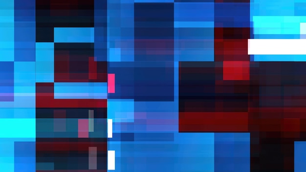 A blue square with a red square in the middle.