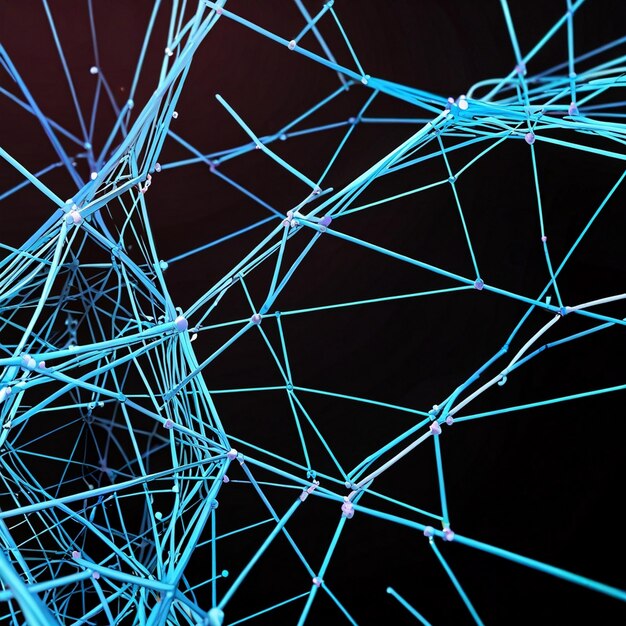 a blue wire sculpture with a blue background and a spiral