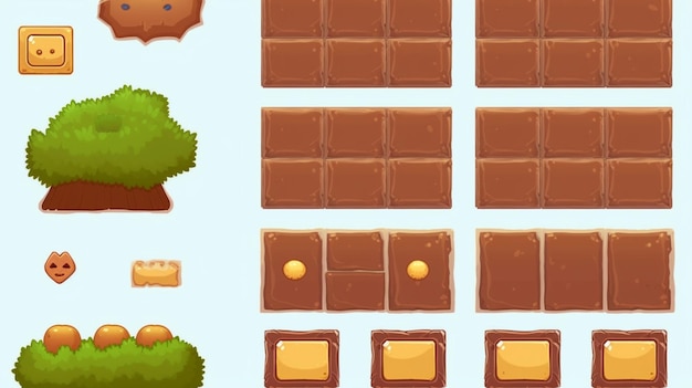 a collection of chocolates with a cat on the top
