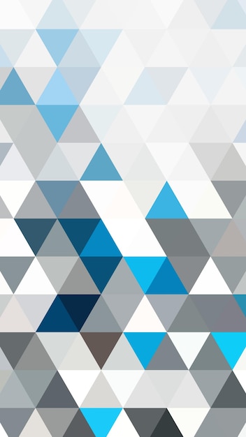 a colorful abstract background of triangles with a blue and gray pattern