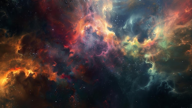 a colorful image of a universe with the text  i love you