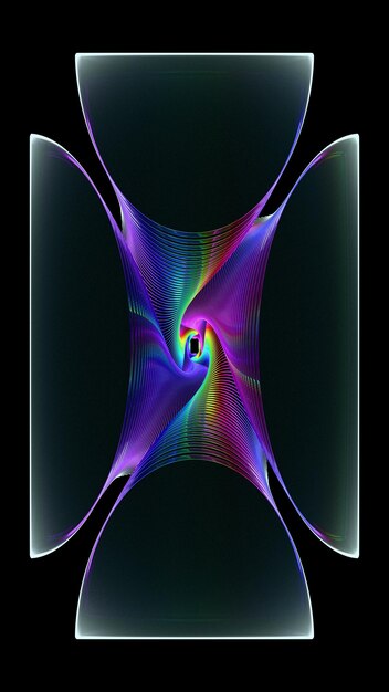 a computer generated image of a colorful rotating rotating rotating rotating rotating rotating rotating