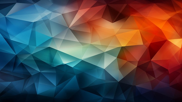 a geometric background with interconnected triangles
