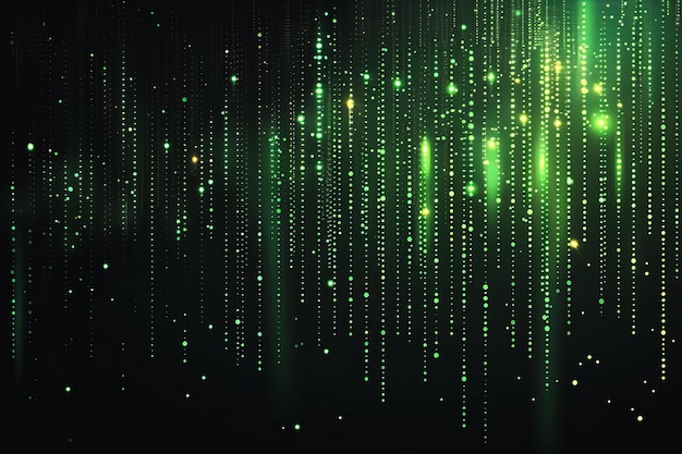 a green background with the words  glow in the dark