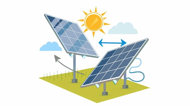 a picture of a solar panel and the words solar energy