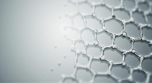 a piece of a mesh with a white background and a small bubbles inside it