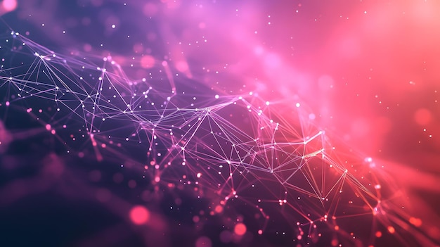 a pink background with the words  connected  on the bottom